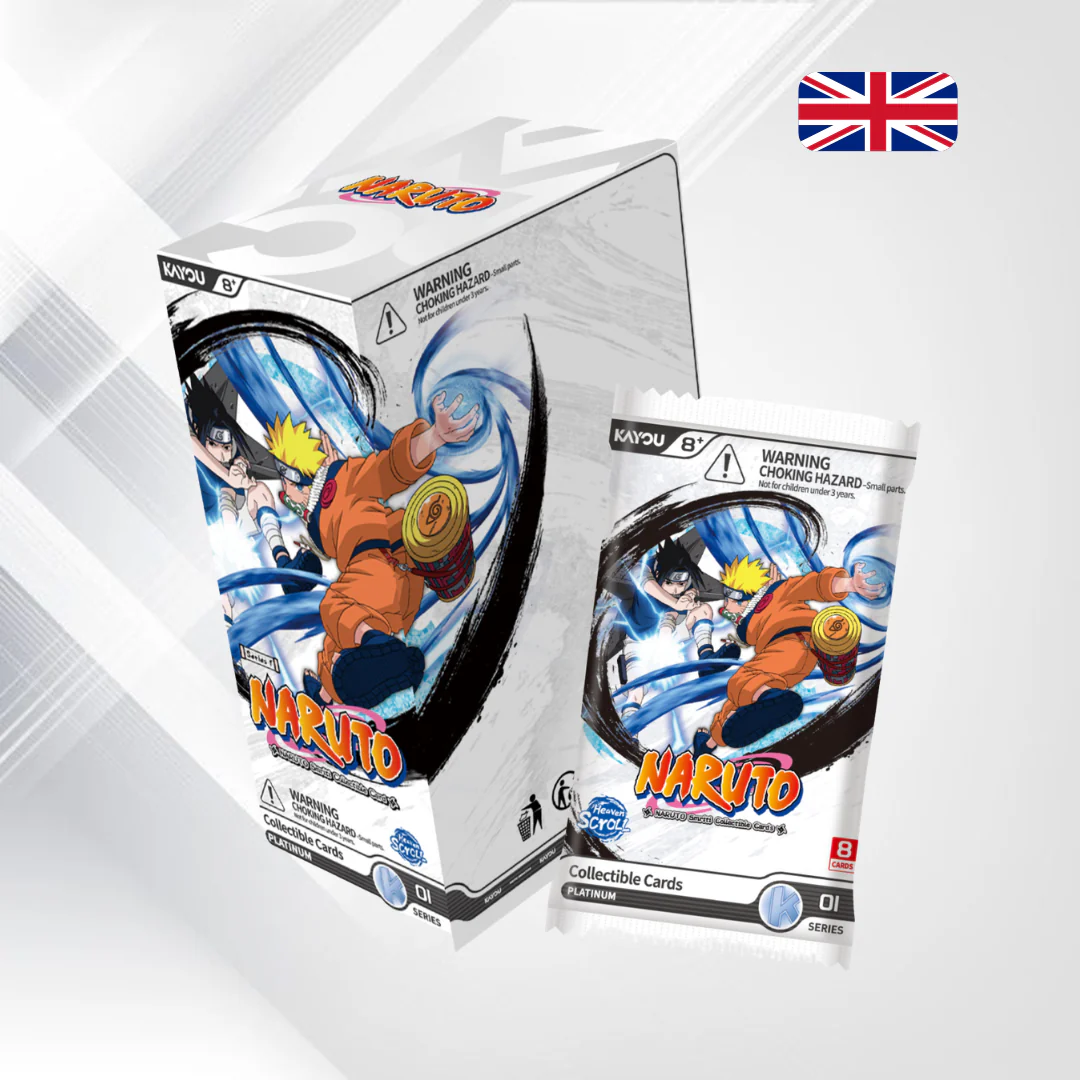 Naruto: Smriti Collectible Cards – Heaven Scroll – Platinum Booster Box [PREORDER]